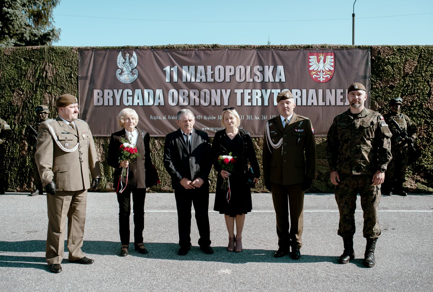 TERYTORIALSI UCZCZĄW ZABIERZOWIE 100-LECIE NIEPODLEGŁOŚCI