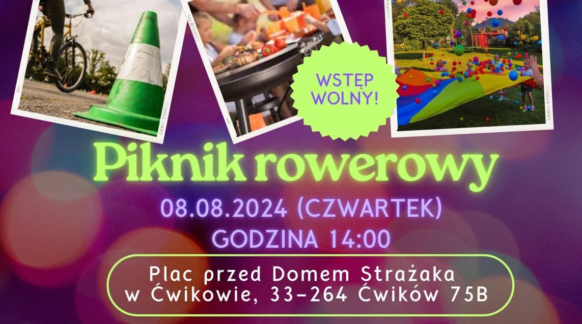 Zapraszamy na „Piknik Rowerowy”