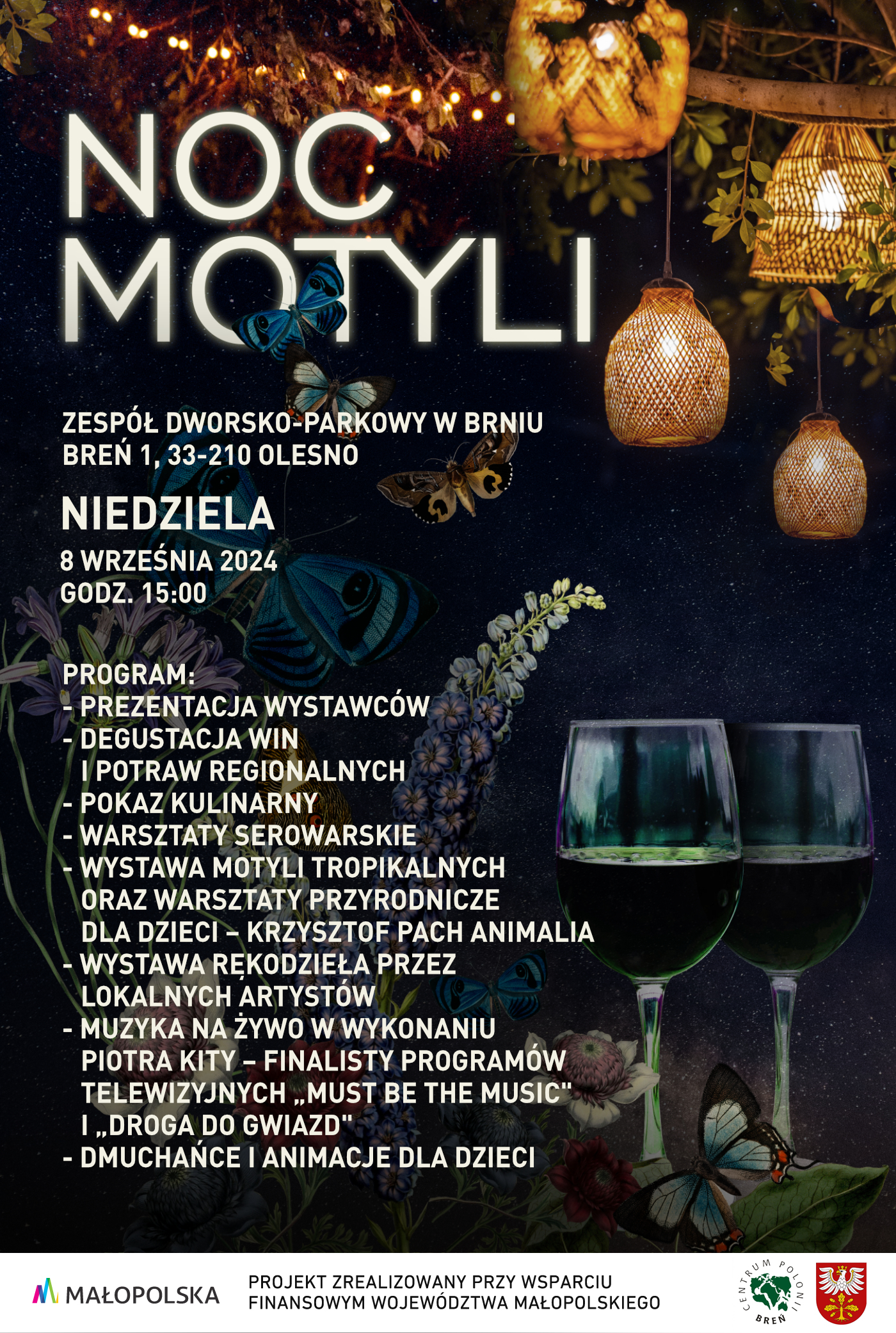 Przed nami kolejne wydarzenie pod nazwą „Noc Motyli”
