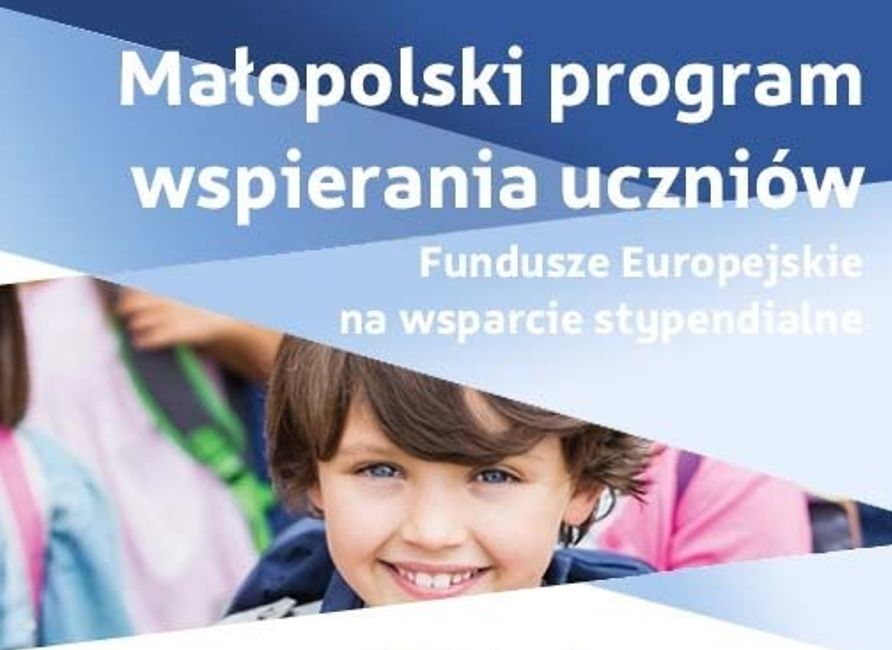 Nabór wniosków stypendialnych „Małopolski program wspierania uczniów”