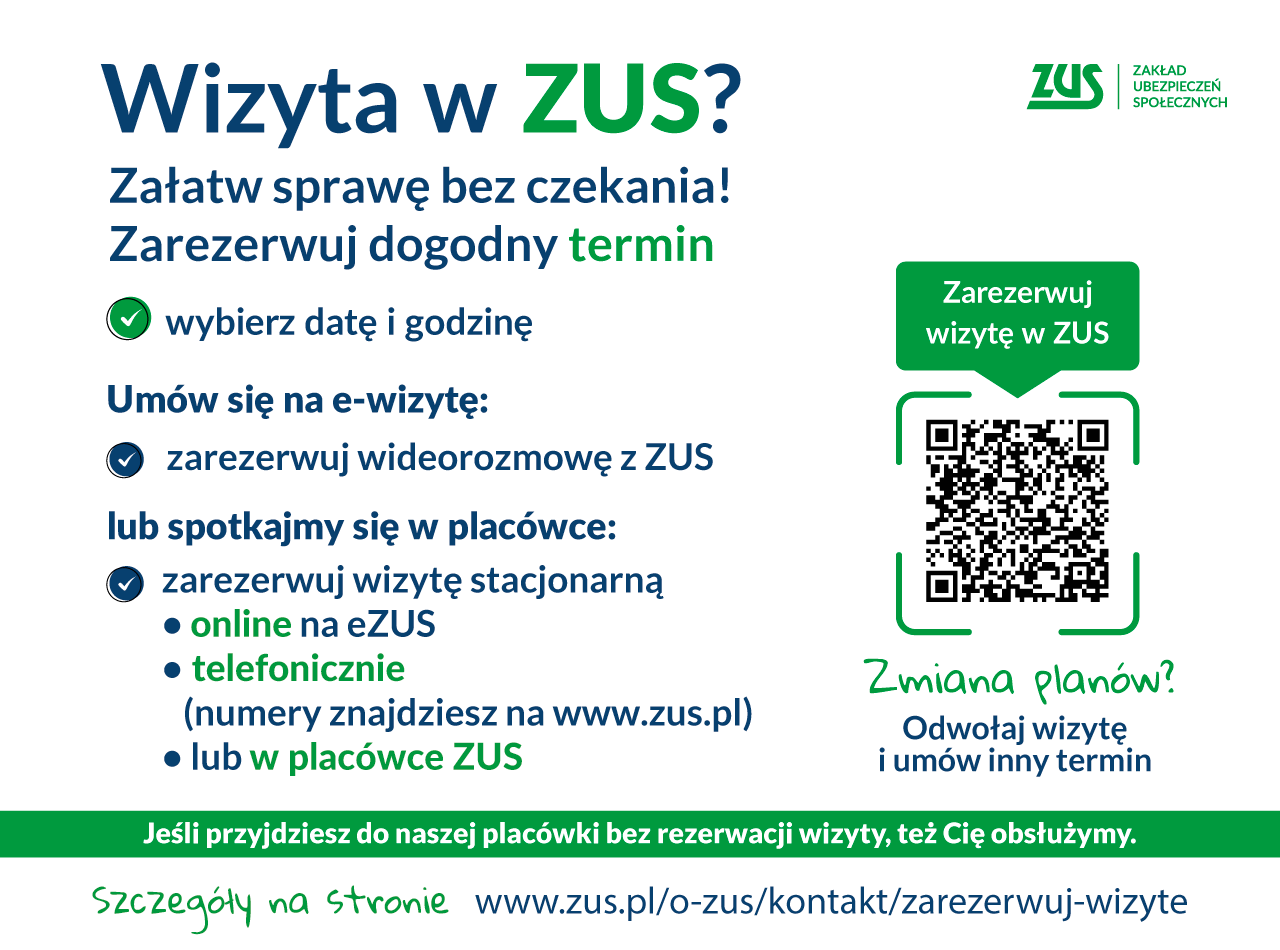 Zmiany organizacji obsługi klientów w placówkach ZUS